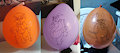 Partytex 12" balloons artwork