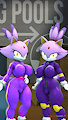 Blaze New Outfits by Tahlian