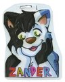 Zander Badge by Talutie