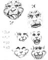 Emotive Face Sketches by Fuzzyball