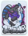 Baby Zander Badge by spiffy_fox_kili