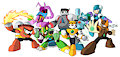 Fan-Made Mega Man Robot Masters! by Ultilix