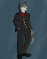 A Dire Wolf in a Suit