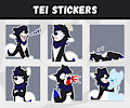 Stickers by Pulex by Tei