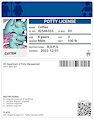Cotten Potty License