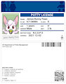 Potty License for James by SebastianTheRoo