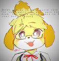 An Isabelle edit I made when I was bored by KeeganTheJackal