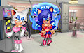Sonic and Rouge in Mind Makeover Act 1