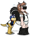 Shade Koopa Checks Skunk Boy