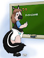 Skunk Boy Does Math?