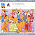 Ask My Characters - Who is the blonde fox girl?