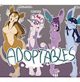 *ADOPTABLES*_Toothy bunch 2/2
