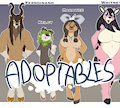*ADOPTABLES*_Horns and antlers