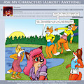 Ask My Characters - Fox-napped by love-sick bunnies