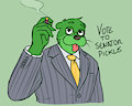 Senator Pickle-strong! by Shouk