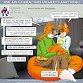 Ask My Characters - Who is the creepy fox with the glasses?