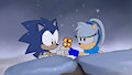 Sonic maina: Sonic and Evelin