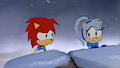 Sonic mania: Castiel and Evelin