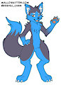 fox anthro character design