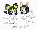 Sofia and Cassandra by KatarinaTheCat18