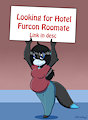 Looking for Furcon Hotel Roomate