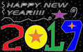 HNY 2019 Sign