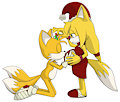 Tails x Zooey (Christmas Edition)