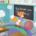Balloons Are The Best - Rairai by KennyKitsune