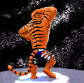 Tiger dancer (2016 art) by uiojk