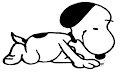 Giant Snoopy Cares for Your Pitiful Little Friend