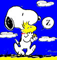 Snoopy And Woodstock