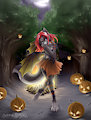 Halloween commission for SerenFey by ABD