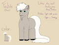 Ref: Fable (Pony) by TheLazyFable