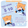 YCH ICON commissions by toruu90