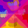 MLP Yu-Gi-Oh Card Art Butterfly Tag