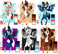 Pegasus Adopts : Flat priced cuties OPEN!!!