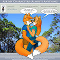 Ask My Characters - Who is the fox... ? by Micke