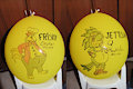 Pollo Frisby + Jettison the Hawk Balloons