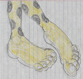 Kathy the Cheetah Footshot by LouisEugenioJR1990