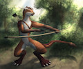 (Comm.) Lizard-Fox Archer