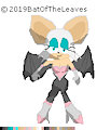 Rouge The Bat Pixel Art Improvement