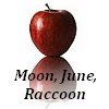 Moon, June, Raccoon by Poetigress