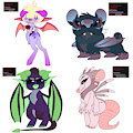 Monstersona OTA Lilo and Stitch Adopts 4/4 OPEN