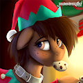 Xmas Profile Pic – Mocha