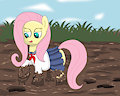 Muddy sailor pony fluttershy