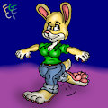 Lucey rabbit pose