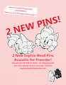 UPDATED Preorder for Sophie Head Pins!
