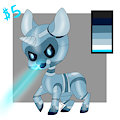 QUICK ADOPT : Blue Steel Robo Pony OPEN