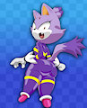 Blaze in her Extreme Gear outfit!