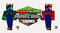 Jack in Mario and Luigi skin for Minecraft (gif)